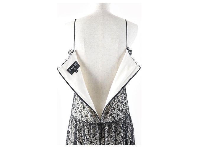 Chanel P56062 Mono de Algodón Nylon Negro - vista 5