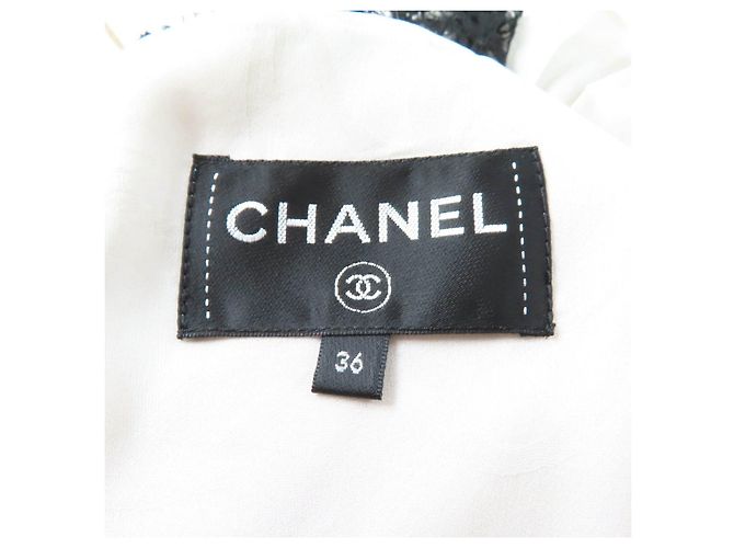 Chanel P56062 Mono de Algodón Nylon Negro - vista 7