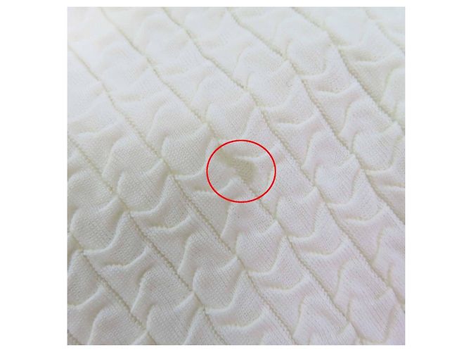 Autre Marque COMME des GARCONS Design in Acetato e Nylon Aereato Bianco - vista 11