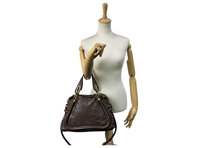 Chloé Chloe Paraty Leather Handbag/Shoulder Bag - view 4