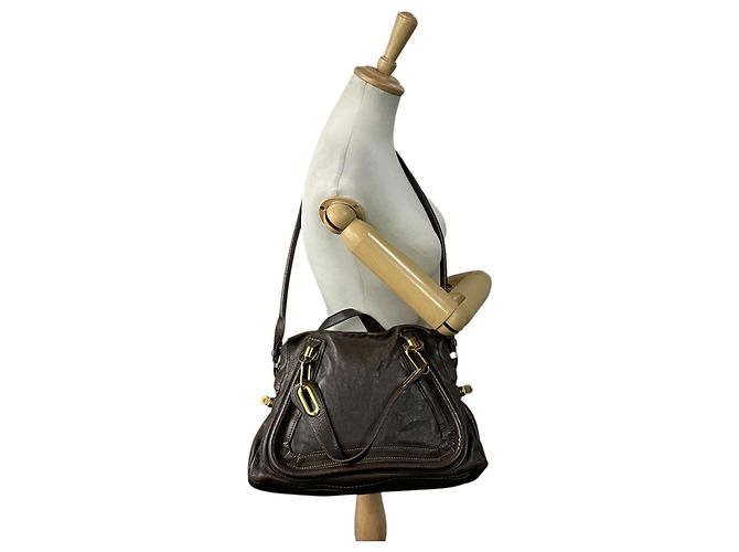 Chloé Chloe Paraty Leather Handbag/Shoulder Bag - view 5