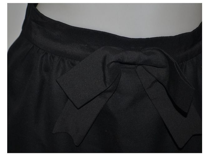 Falda Moschino Couture de lana negra talla 42 IT Negro - vista 4