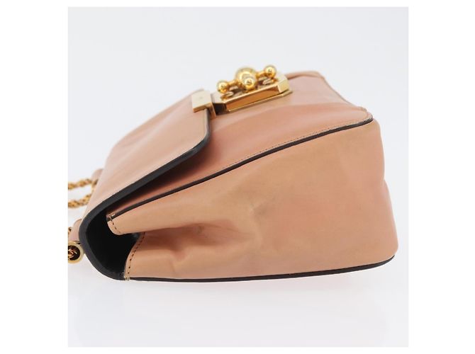 Chloé Chloe Elsie Chain Leather Small Pink - Ansicht 4