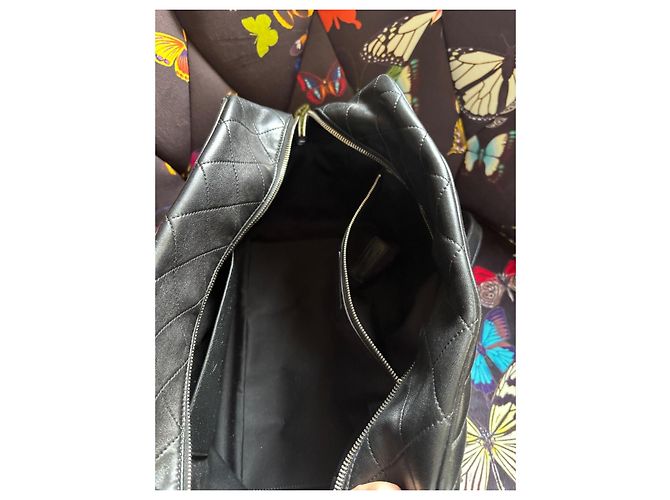 Borsa Tote Saint Laurent Nero - vista 10