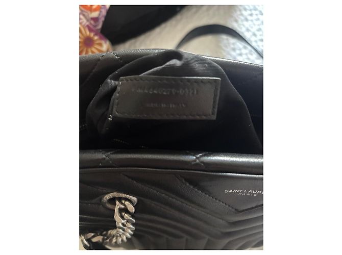 Borsa Tote Saint Laurent Nero - vista 12