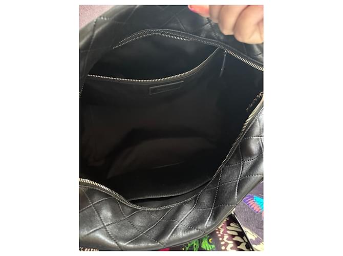 Borsa Tote Saint Laurent Nero - vista 3