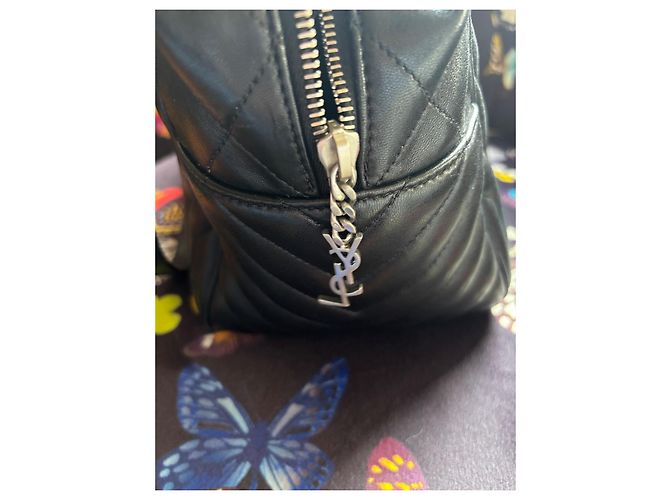 Borsa Tote Saint Laurent Nero - vista 7