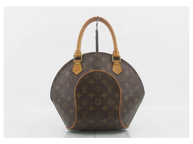 Borsa Ellipse Louis Vuitton in tela Monogram MM Marrone - vista 2