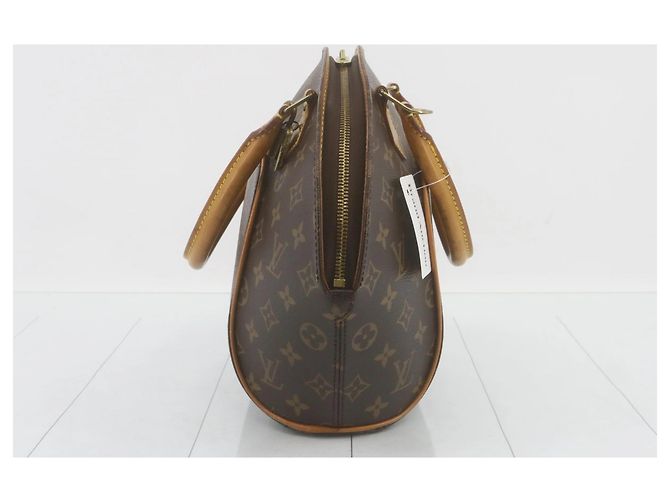 Borsa Ellipse Louis Vuitton in tela Monogram MM Marrone - vista 3