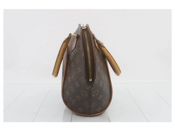 Borsa Ellipse Louis Vuitton in tela Monogram MM Marrone - vista 4