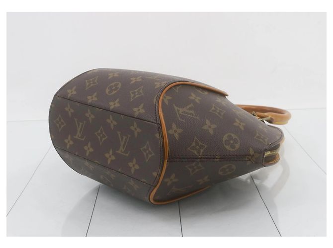 Borsa Ellipse Louis Vuitton in tela Monogram MM Marrone - vista 6