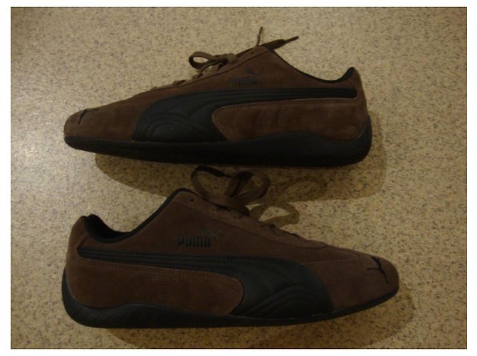 Sneaker Puma Speedcat in scamosciato marrone Marrone scuro - vista 3