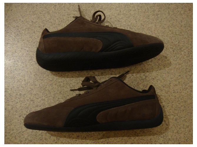 Sneaker Puma Speedcat in scamosciato marrone Marrone scuro - vista 4