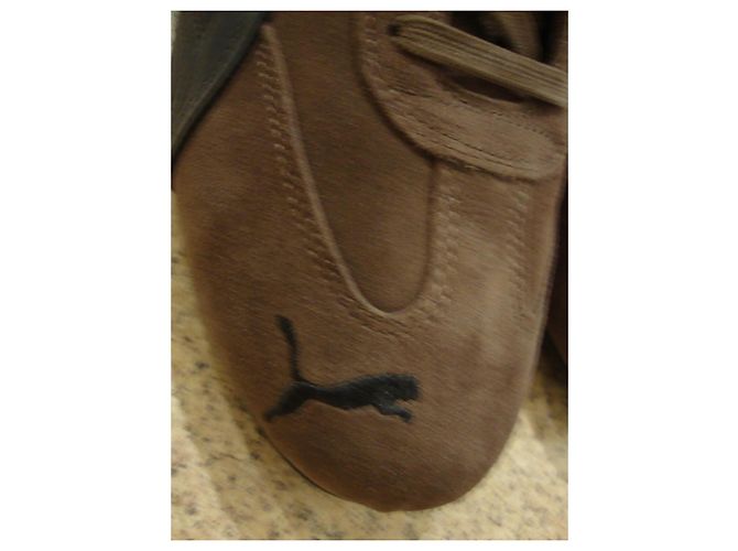 Sneaker Puma Speedcat in scamosciato marrone Marrone scuro - vista 5