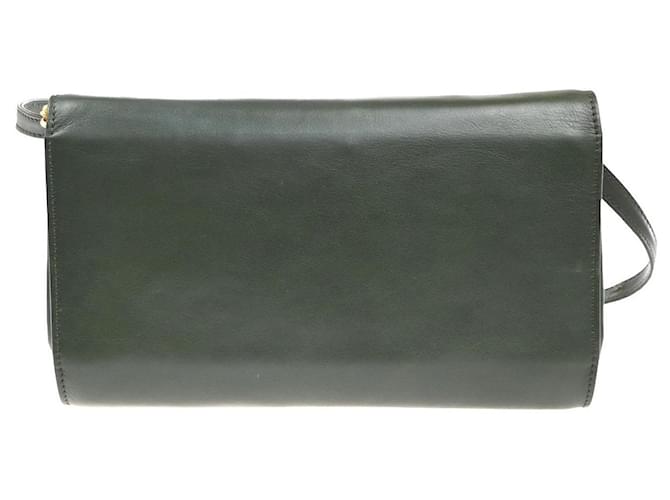 Céline Celine Pelle Vintage Verde - vista 2