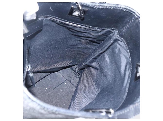 GUCCI GG Canvas Tote Bag Schwarz Silber 31244 Auth 173595 - Ansicht 16
