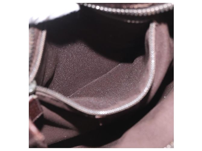 Borsa a Spalla GG Canvas Gucci Beige Argento 122793 Auth 172259 - vista 21