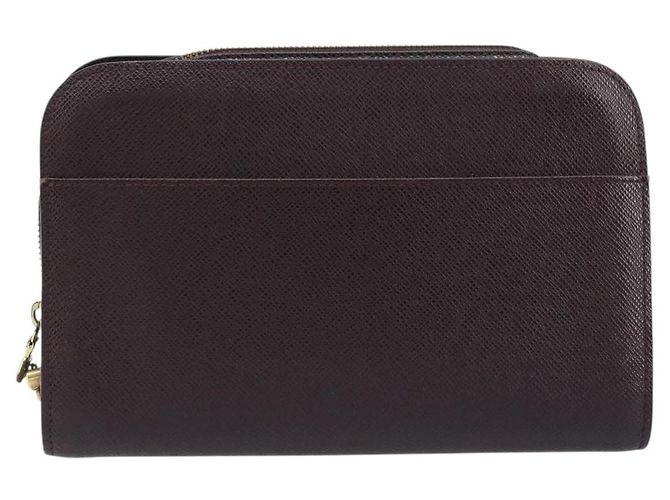 LOUIS VUITTON Clutch Taiga Baikal Grizzly M30188 LV Auth 166830 Marrone - vista 13