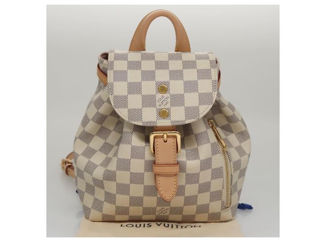 LOUIS VUITTON Schultertasche Speron BB Damier Azur N44026 LV Auth 97791SAM - Ansicht 12
