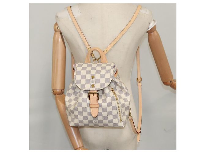 LOUIS VUITTON Schultertasche Speron BB Damier Azur N44026 LV Auth 97791SAM - Ansicht 39