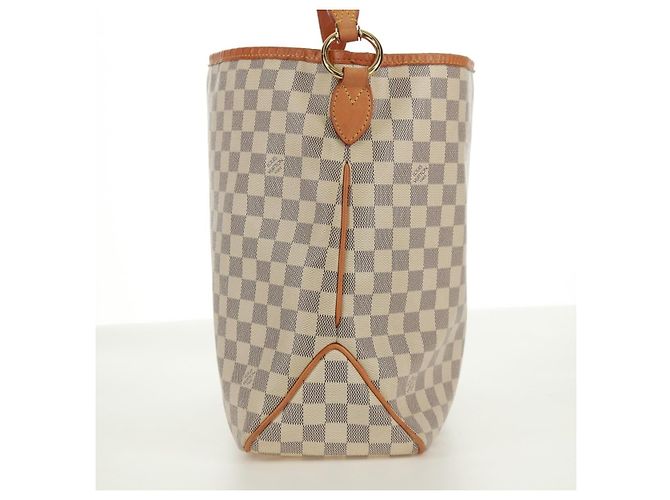 LOUIS VUITTON Borsa a Spalla Damier Azur Delightful MM N41448 LV Auth 171963V - vista 3