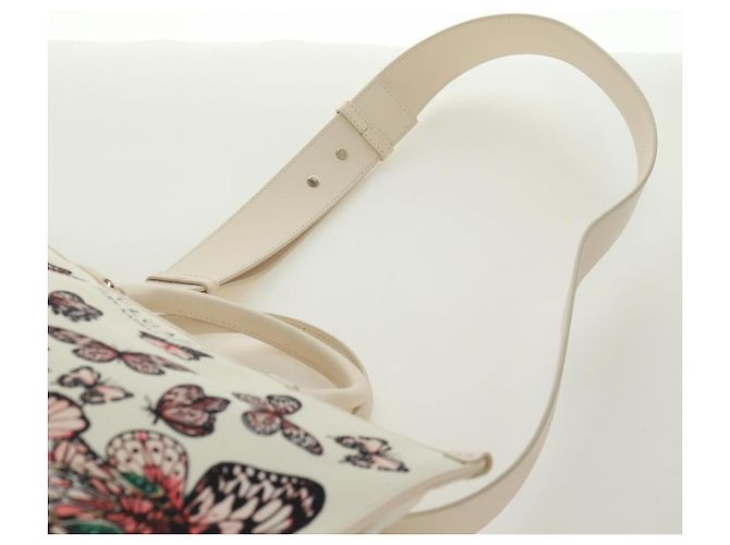 Bulgari Borsa BVLGARI in tela 2way MARY KATRANTZOU Collaborazione Bianco Oro Auth 173206M D'oro - vista 16