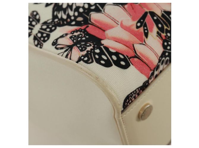 Bulgari Borsa BVLGARI in tela 2way MARY KATRANTZOU Collaborazione Bianco Oro Auth 173206M D'oro - vista 19