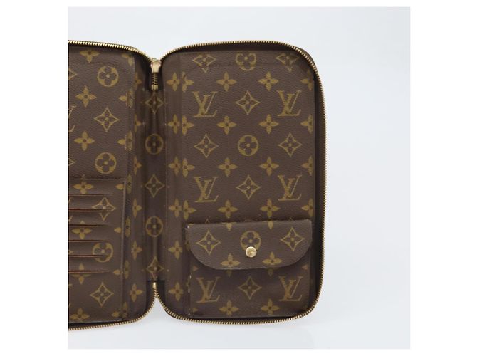 LOUIS VUITTON Monogram Poche Escapade Custodia da Viaggio M60113 LV Auth am10772 Monogramma - vista 19