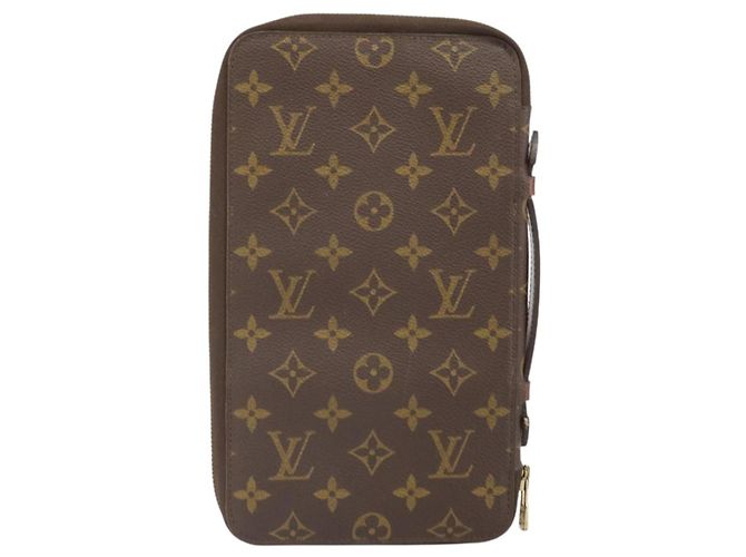 LOUIS VUITTON Monogram Poche Escapade Custodia da Viaggio M60113 LV Auth am10772 Monogramma - vista 2