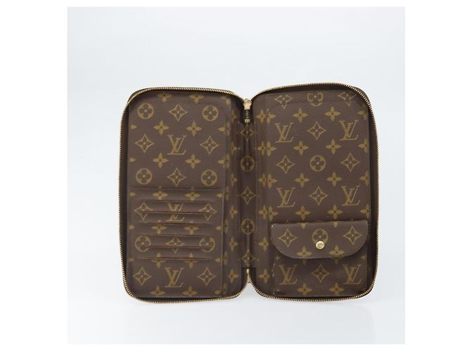 LOUIS VUITTON Monogram Poche Escapade Custodia da Viaggio M60113 LV Auth am10772 Monogramma - vista 9