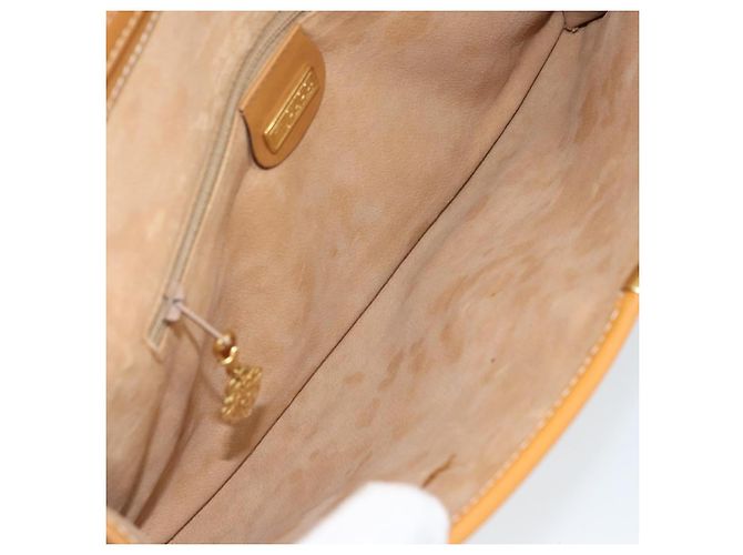 GUCCI Micro GG Supreme Schultertasche PVC Elfenbein Gold Auth am10690 Golden Roh - Ansicht 18