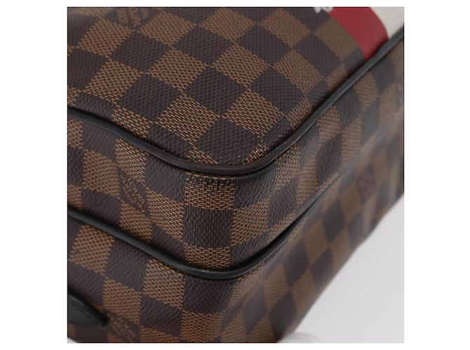 LOUIS VUITTON Borsa Chapman Brothers Nile PM Damier Ebene N42704 LV Auth 170961 - vista 14