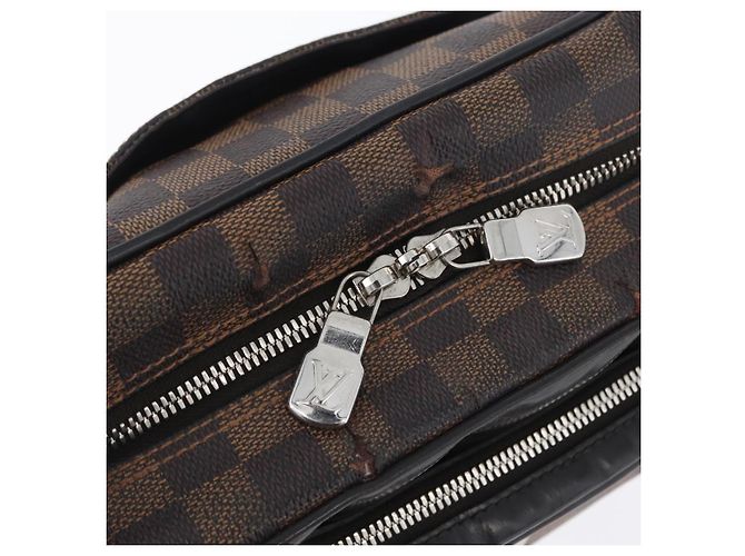 LOUIS VUITTON Borsa Chapman Brothers Nile PM Damier Ebene N42704 LV Auth 170961 - vista 19