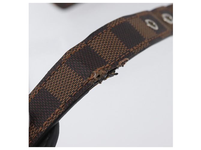 LOUIS VUITTON Borsa Chapman Brothers Nile PM Damier Ebene N42704 LV Auth 170961 - vista 9