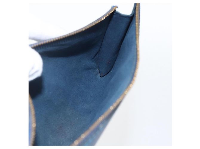 LOUIS VUITTON Epi Pochette Accessori Pouch Blu M52985 LV Auth am10677 - vista 17