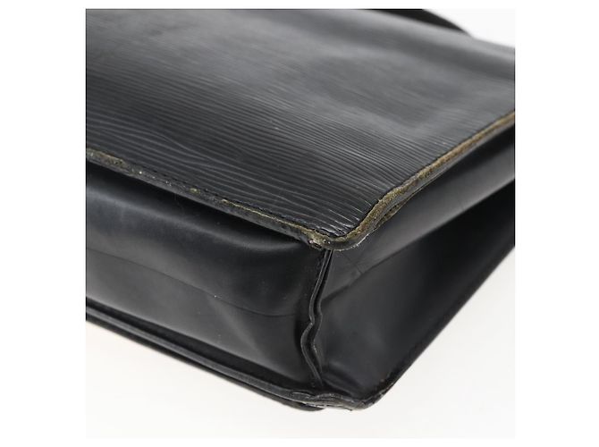 LOUIS VUITTON Borsa a Mano Epi Monceau 28 Nera M52122 LV Auth ka2571 Nero - vista 15