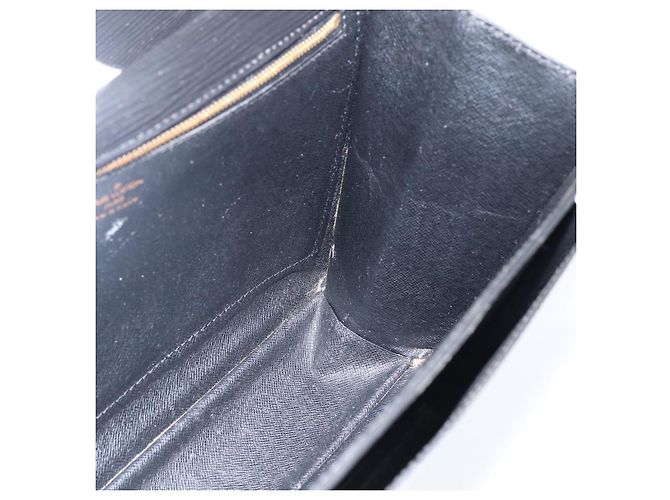 LOUIS VUITTON Borsa a Mano Epi Monceau 28 Nera M52122 LV Auth ka2571 Nero - vista 19