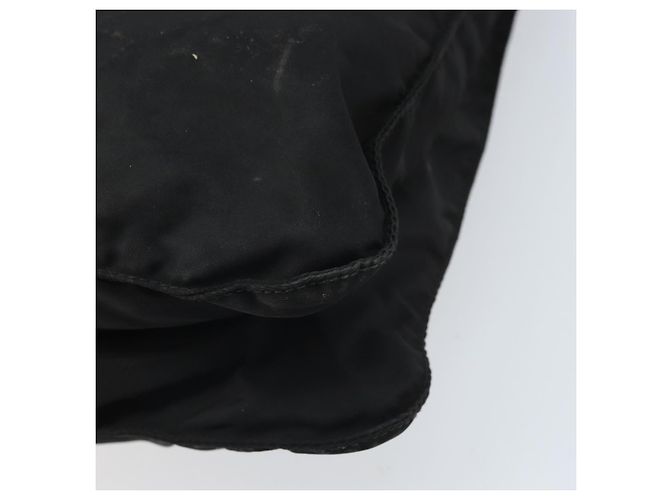 Bolso de Hombro PRADA Nylon Negro Plata Auténtico 169431 - vista 15