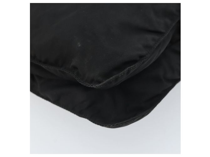 Bolso de Hombro PRADA Nylon Negro Plata Auténtico 169431 - vista 16