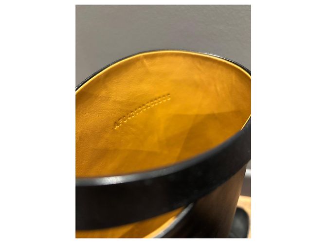 Botas de montar de cuero negro Hermès - vista 12