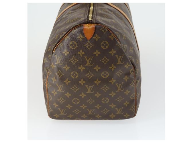 Louis Vuitton Keepall Monogram Canvas 55 Marrone - vista 3