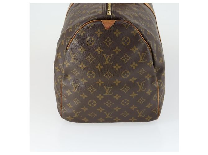 Louis Vuitton Keepall Monogram Canvas 55 Marrone - vista 4