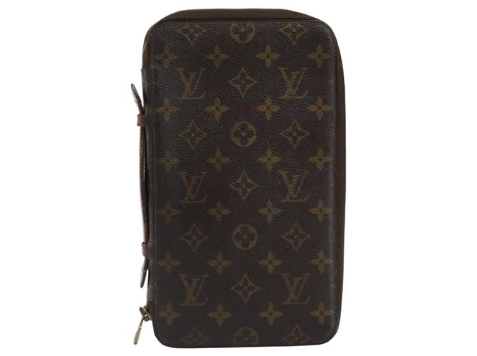 LOUIS VUITTON Monogram Poche Escapade Custodia da Viaggio M60113 LV Auth 173221 Monogramma - vista 13