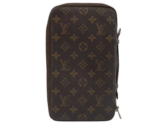 LOUIS VUITTON Monogram Poche Escapade Custodia da Viaggio M60113 LV Auth 173221 Monogramma - vista 2
