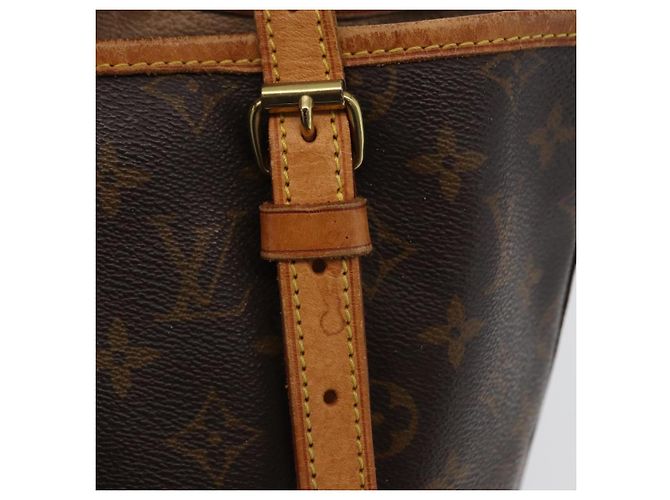 LOUIS VUITTON Borsa a Spalla Monogram Bucket GM M42236 LV Auth ka2626 Monogramma - vista 10