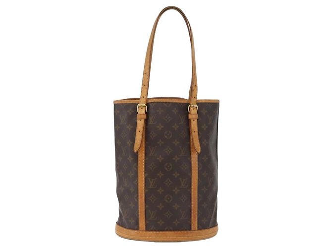 LOUIS VUITTON Borsa a Spalla Monogram Bucket GM M42236 LV Auth ka2626 Monogramma - vista 13