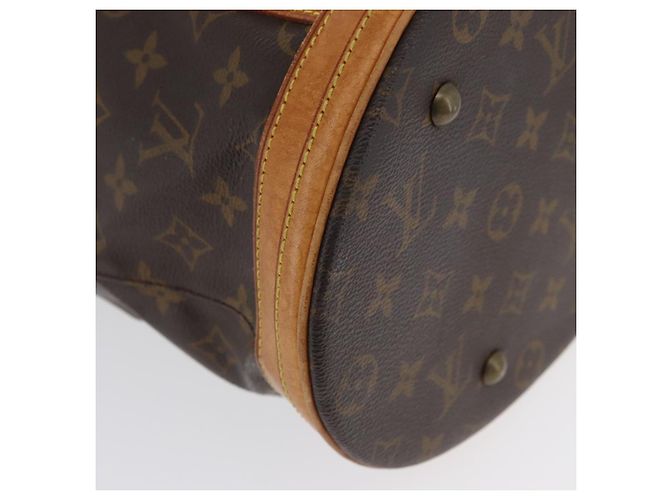 LOUIS VUITTON Borsa a Spalla Monogram Bucket GM M42236 LV Auth ka2626 Monogramma - vista 15