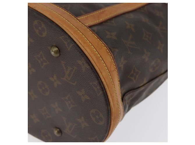 LOUIS VUITTON Borsa a Spalla Monogram Bucket GM M42236 LV Auth ka2626 Monogramma - vista 16