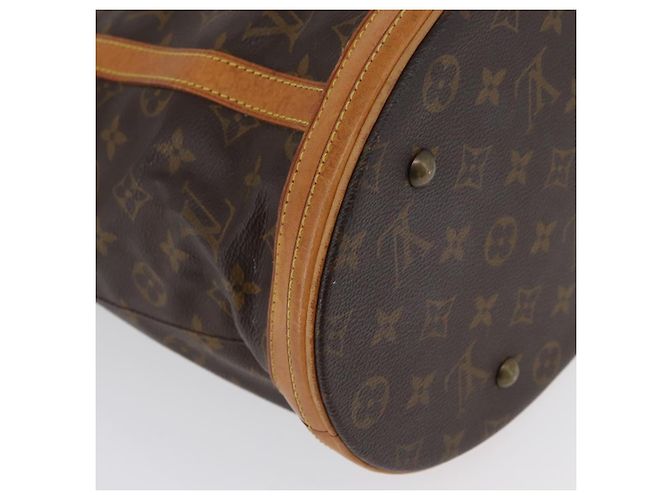 LOUIS VUITTON Borsa a Spalla Monogram Bucket GM M42236 LV Auth ka2626 Monogramma - vista 17