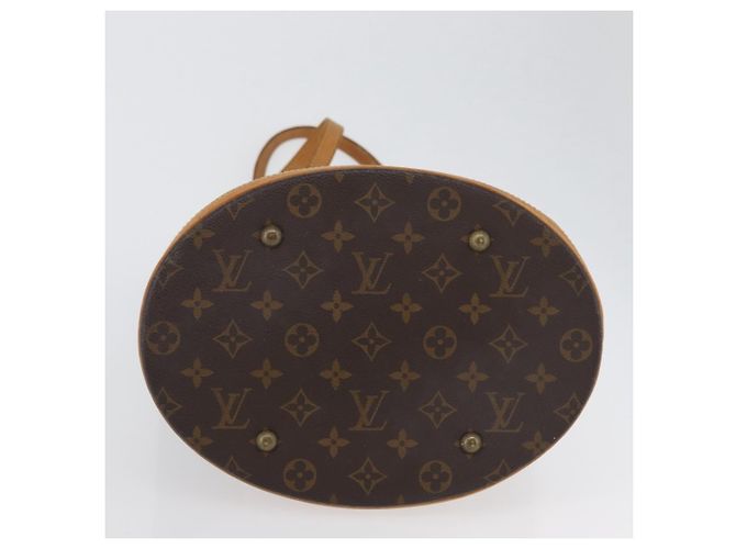 LOUIS VUITTON Borsa a Spalla Monogram Bucket GM M42236 LV Auth ka2626 Monogramma - vista 6
